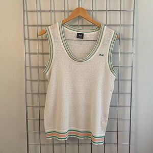 Vintage Le Tigre tennis sweater tank